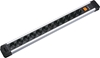Picture of Bachmann CONNECTUS socket strip 9x earthing contact, plastic, with switch, 2,0m