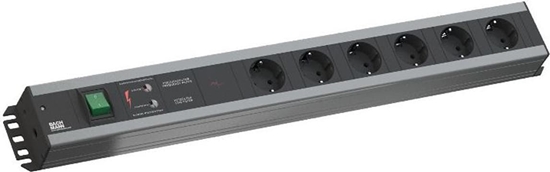 Picture of Bachmann craftsman's power strip 6x earthing contact, overvoltage protection, switch