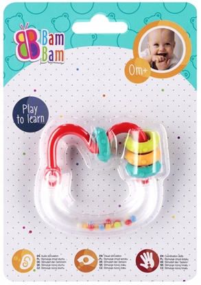 Picture of BAM BAM GRZECHOTKA SPIRALA 13X18X2 B/C 144