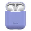 Picture of Baseus Apple Silica Series Ultra-thin Silicone Protector Case for Airpods 1 / 2 Violet