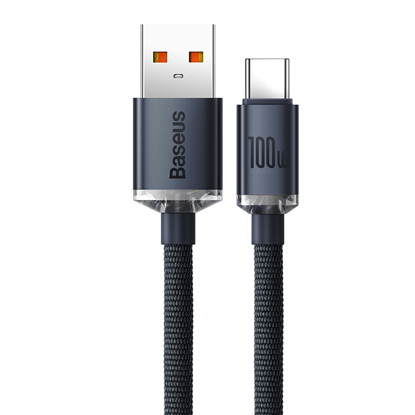 Picture of Kabel USB Baseus USB-A - USB-C 1.2 m Czarny (CAJY000401)
