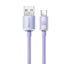 Picture of Baseus Baseus Crystal Shine Series cable USB cable for fast charging and data transfer USB Type A - USB Type C 100W 2m purple (CAJY000505)