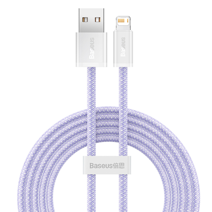 Изображение Baseus Baseus Dynamic cable USB to Lightning, 2.4A, 2m (Purple)
