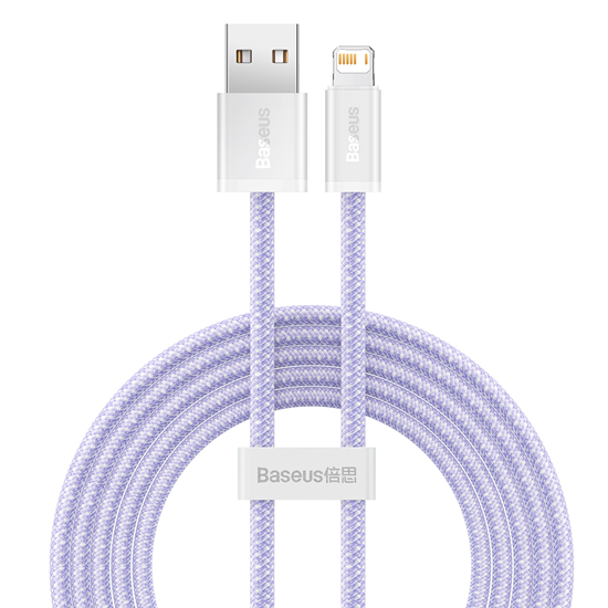 Изображение Baseus Baseus Dynamic cable USB to Lightning, 2.4A, 2m (Purple)