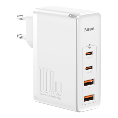 Picture of Baseus GaN2 Pro Quick Travel Charger 2x USB / 2x USB-C 100W