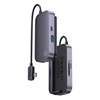 Picture of Baseus Baseus PadJoy universal 6in1 USB-C USB-C HUB for tablet / smartphone - dark gray