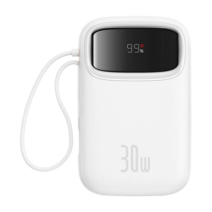 Изображение Baseus Baseus QPow 2 10000mAh 30W powerbank (white)