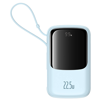 Изображение Baseus Baseus Qpow Pro+ 22.5W 10000mAh USB-C Power Bank - Blue