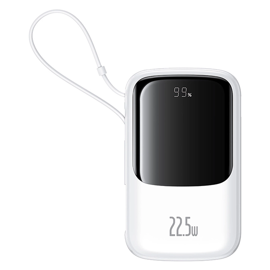Изображение Baseus Baseus Qpow Pro+ Power Bank 22.5W 10000mAh USB-C - White