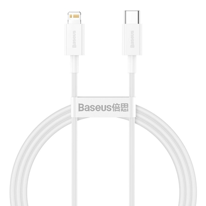 Изображение Baseus Baseus Superior Series USB-C / Lightning PD 20W 1 m cable - white
