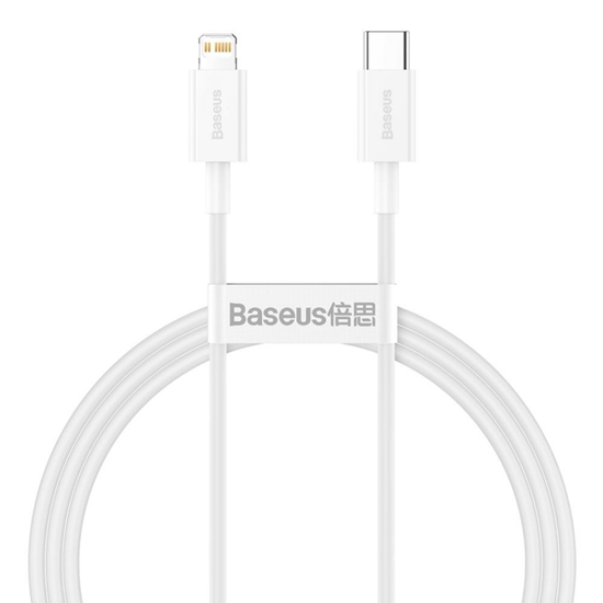 Изображение Baseus Baseus Superior Series USB-C / Lightning PD 20W 1 m cable - white