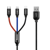 Picture of Baseus Rapid USB Cable 3in1 Type C | Lightning | M