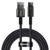 Picture of Baseus Baseus Tungsten Gold cable USB-A - USB-C 480Mb/s 100W 1m black (CAWJ000001)