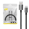 Изображение Baseus Baseus Superior Series USB-A / USB-C 100W Cable for Huawei / Honor 1.5m - Black