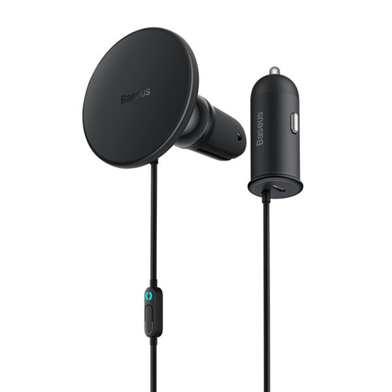 Picture of Baseus CW01 Magnetic Car Holder with 15W Wireless 