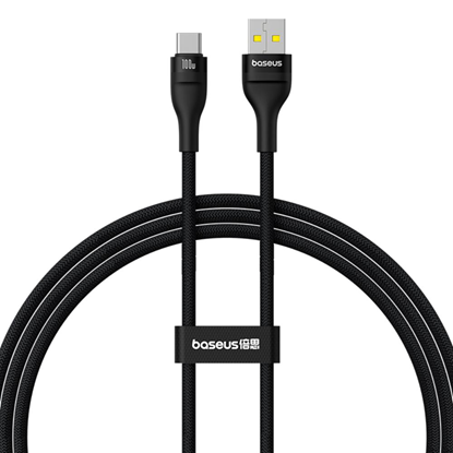 Изображение Baseus Flash 2 Charging Cable USB to USB-C 100W 1m
