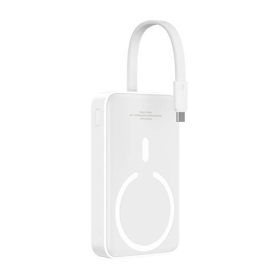 Picture of Baseus Mini 10000mAh 30W Magnetic Powerbank (white