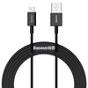 Изображение Baseus Superior Fast Charging Data Cable USB-Lightning 2.4A 2m Black