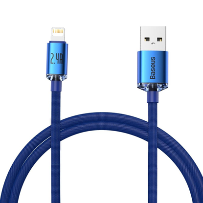 Picture of Baseus USB-A - Lightning Cable 1.2 m Blue (BSU3027