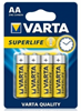 Picture of Baterija Varta AA SuperLife Zinc Carbon 4 Pack