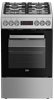 Picture of BEKO Cooker | FSM52321DXDT | Hob type Gas | Oven type Electric | Stainless Steel | Width 50 cm | Grilling | Depth 60 cm | 60 L