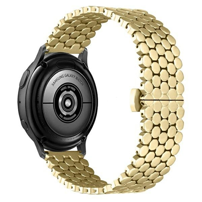 Picture of Beline pasek Watch 20mm Metal Honeycomb złoty |gol