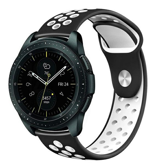 Изображение Beline pasek Watch 22mm Sport Silicone czarno-biał