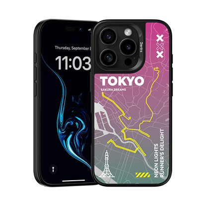Изображение Benks Dynamic City Tokyo Case for Iphone 16 Pro