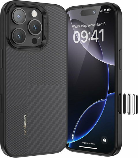 Picture of Benks Montage Magnetic Armor Pro Kevlar Case Metal