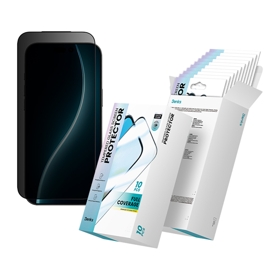 Picture of Benks Tempered glass Air Shield Privacy (TF70) for