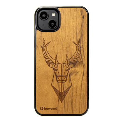 Attēls no Bewood case for iPhone 15 Plus 6,7" Deer Imbuia