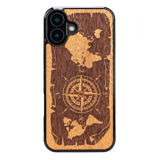 Изображение Bewood case for iPhone 16 Plus 6,7" Compass Merbau