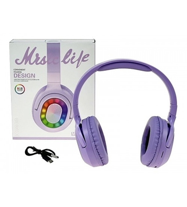 Attēls no Bezvadu austiņas Bluetooth (USB uzlāde) 18x21 cm dažādas 616806