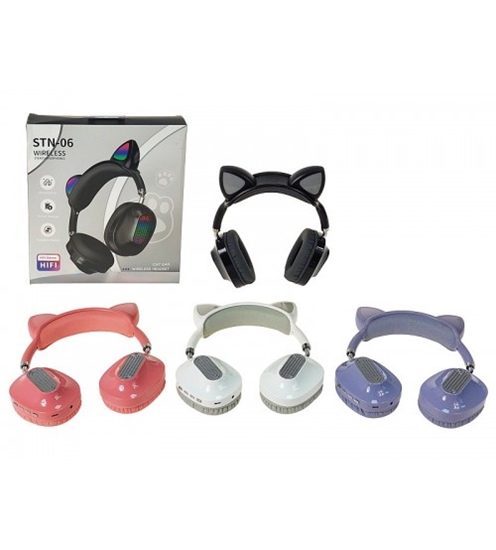 Picture of Bezvadu austiņas Bluetooth (USB uzlāde) dažādas 610033