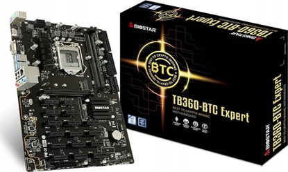 Attēls no Biostar Motherboard TB360 BTC Expert