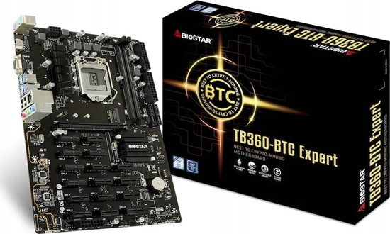 Picture of Biostar Motherboard TB360 BTC Expert