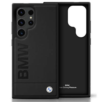 Picture of BMW Leather Big Wordmark Case for Samsung Galaxy S25 Ultra