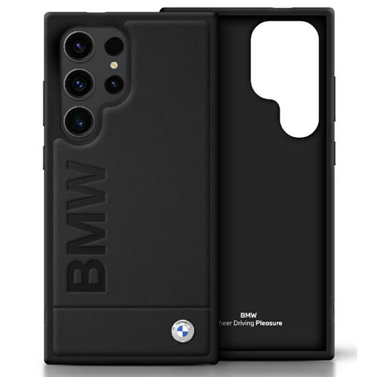 Picture of BMW Leather Big Wordmark Case for Samsung Galaxy S25 Ultra