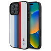 Изображение BMW M Perf. Tricolor Printed Stripes MagSafe Back Case for Apple iPhone 16 Pro Max