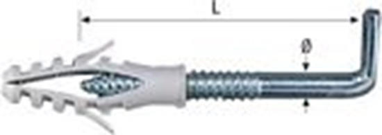 Picture of Boilera stiprinājums 8x65mm