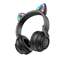 Picture of Borofone austiņas BO18 Cat Ear bluetooth melnas