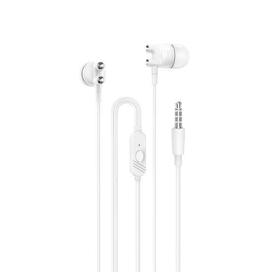 Изображение Borofone Earphones BM72 Majestic white
