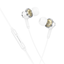 Picture of Borofone Earphones BM90 Miller with microphone whi