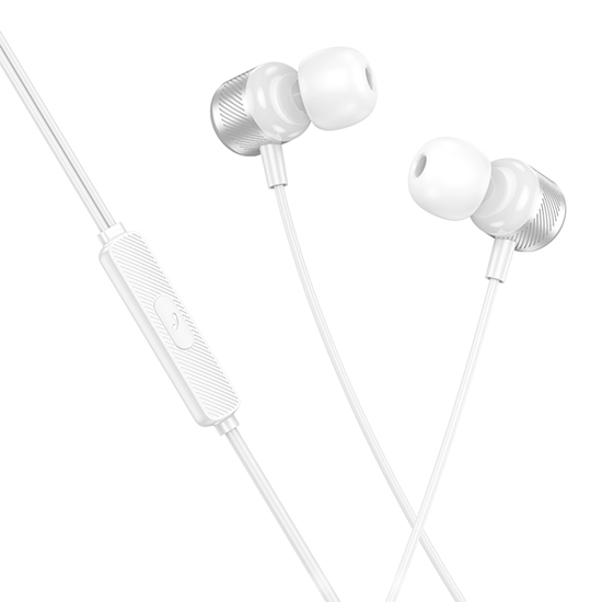 Picture of Borofone Earphones BM93 Platinum with microphone s