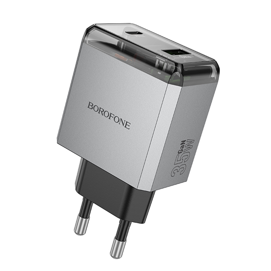 Изображение Borofone Wall charger BN20 Lena - USB + Type C - P