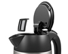 Picture of Bosch TWK3P420 electric kettle 1.7 L 2400 W Black, Stainless steel