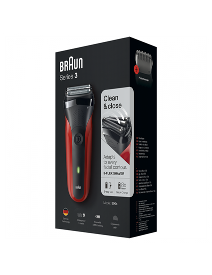 Picture of BRAUN el.skuveklis, sarkans