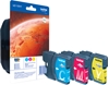 Picture of Brother LC1100HYRBWBP ink cartridge 3 pc(s) Original Cyan, Magenta, Yellow