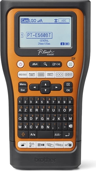 Изображение Brother PT-E560BTVP etiķešu printeris Termālā pārsūtīšana 180 x 180 DPI 20 mm/sec Vadu & Bezvadu HSE/TZe Bluetooth QWERTZ
