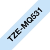 Picture of Brother TZE-MQ531 label-making tape Black on blue